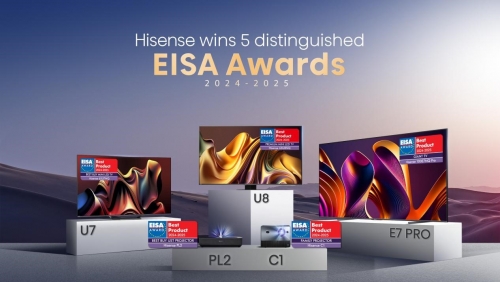 Hisense Wins Host of EISA Awards 2024-2025 for Innovation and Excellence