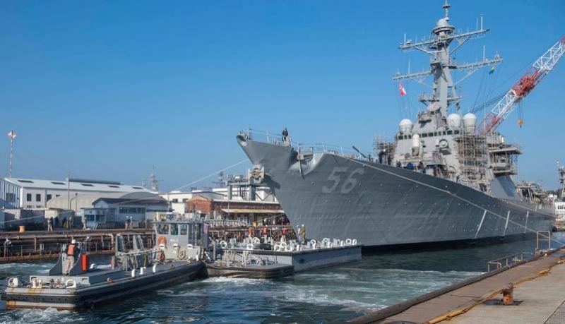 Pentagon confirms push to hide USS John McCain from Trump