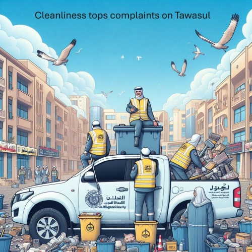 Hygiene headache : Cleanliness complaints across Kingdom top list in May’s ‘Tawasul’ reports