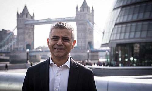 Sadiq Khan invites Donald Trump to meet his family