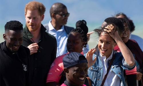 Harry, Meghan make pitch for mental health on S.African tour