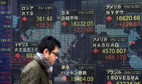 World stocks slump as oil tumbles, sterling pounded