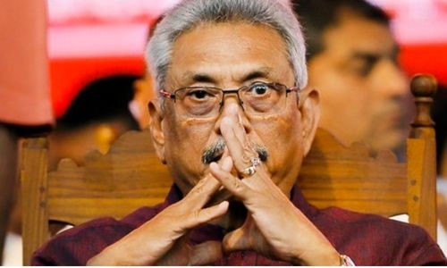 Ousted Sri Lankan leader faces arrest calls after return