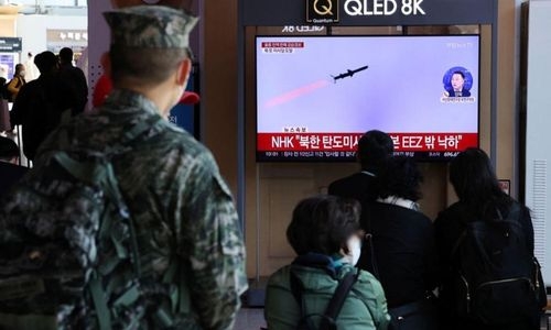 North Korean missile lands closer than before to South's waters for the 'first time ever': Seoul
