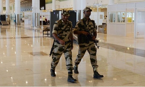 Indian airport police to cut down on smiling