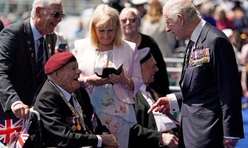 King Charles III leads UK D-Day commemorations