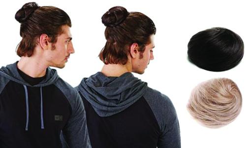 Clip-on 'man bun' has social media in a hair-raising frenzy