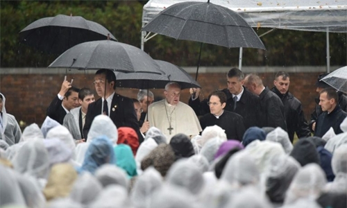 Pope slams nuclear deterrent, ‘unspeakable horror’ of Nagasaki