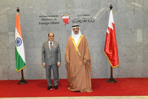 Bahrain and India hold political talks