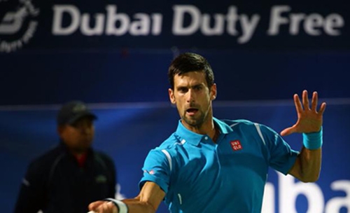 Djokovic kicks off Dubai with runaway win