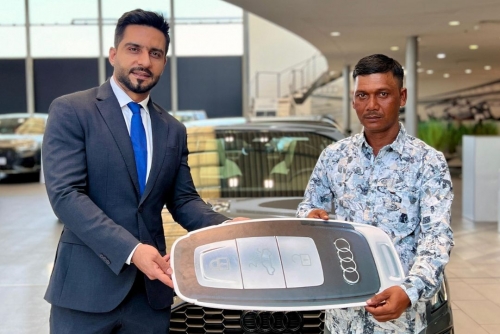 Zain Bahrain Awards Audi A3 to Second Winner of Mega Contest Season 6