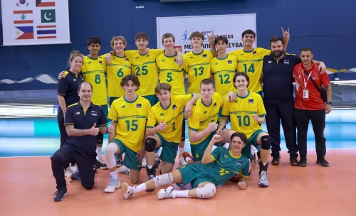 U18 Volleyball: Australia Beats Hong Kong