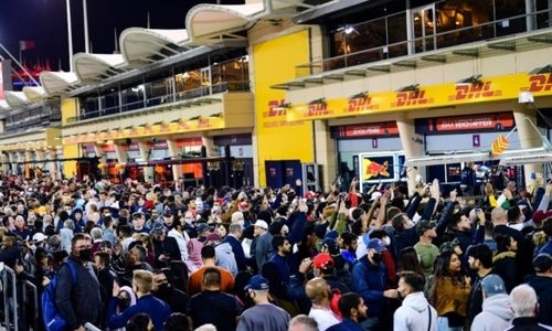 F1 Bahrain Grand Prix 2023 opens pit lane walk
