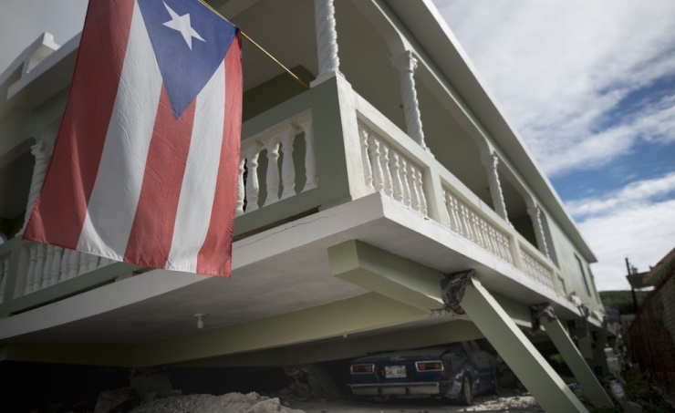 5.8 magnitude quake strikes Puerto Rico, damaging homes