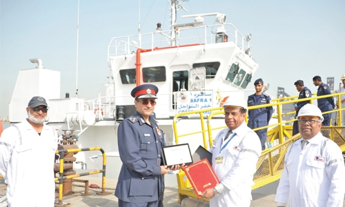 Asry delivers new ‘Landing Craft’ to Bahrain Coast Guard