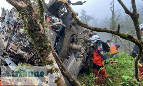 Taiwan’s military chief killed in chopper crash