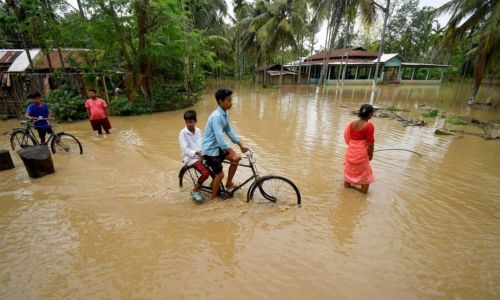 Six dead after floods, landslides in India’s northeast