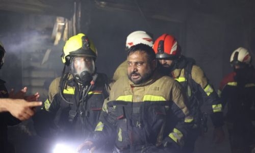 Manama Fire: Trapped Man Rescued from Water Tank After Five Hours
