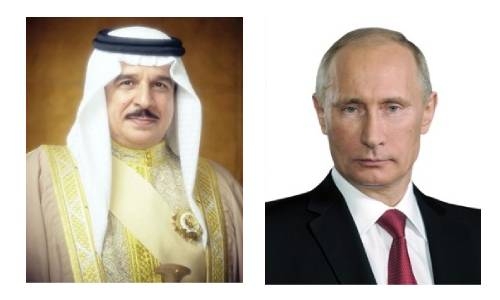 HM King Hamad, Putin vow to boost strong Bahrain-Russia ties