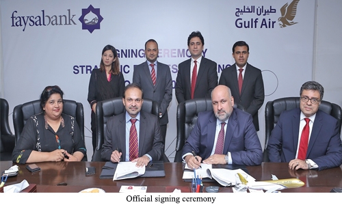 Gulf Air partners with Faysal Bank