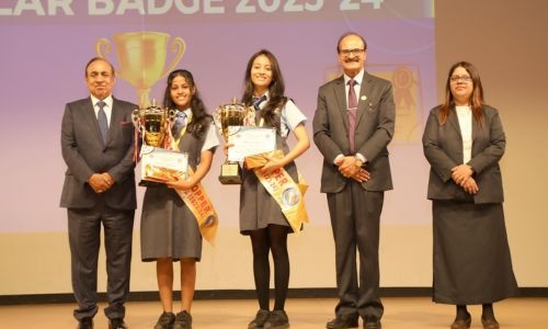 NMS-Bahrain conducts Scholar Badge Ceremony