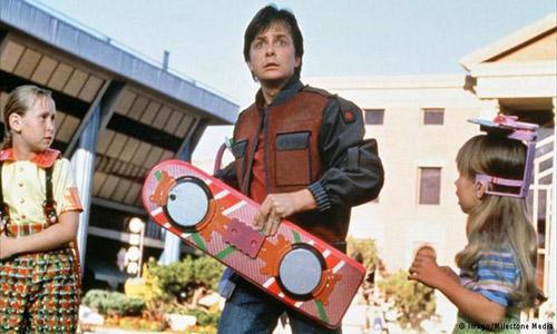 Hold on to your hoverboard: 'Back to the Future' is now