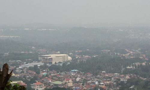 Indonesian haze reaches the Philippines