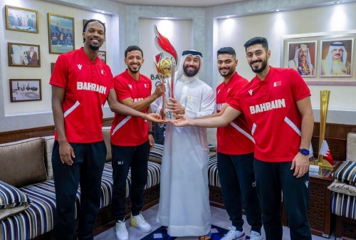 Basketball stars honoured by BOC Secretary General