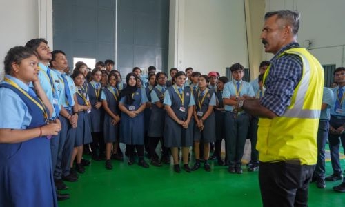 An enriching trip to APM Terminals for NMS students