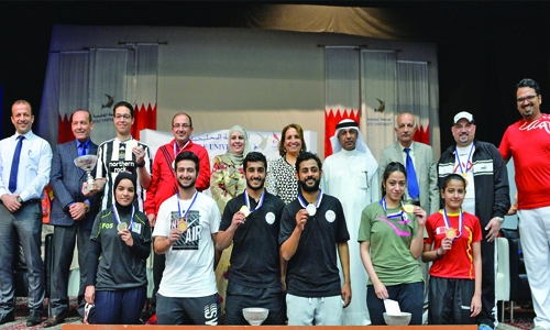 Sanad wins table tennis title