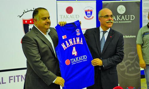 Takaud and Manama Club team up for new colours