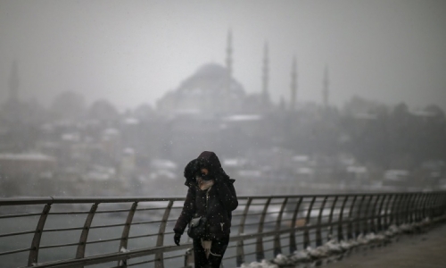 Snowfall in Istanbul cancels over 400 Turkish Airlines flights