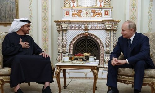 Putin thanks UAE president for role in prisoner exchange