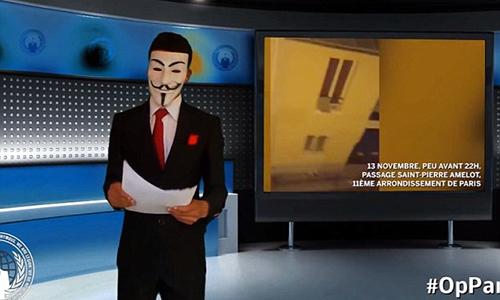 Anonymous hackers declare war on IS