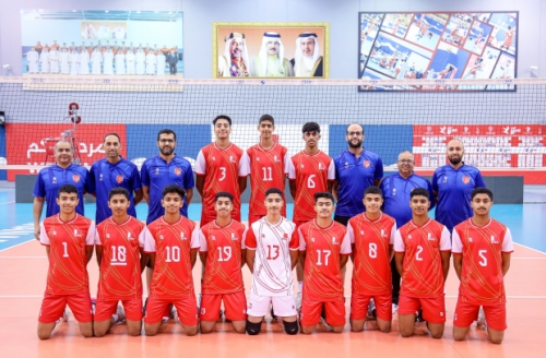 Bahrain Junior Volleyball Team Set for Arab U17 Championship