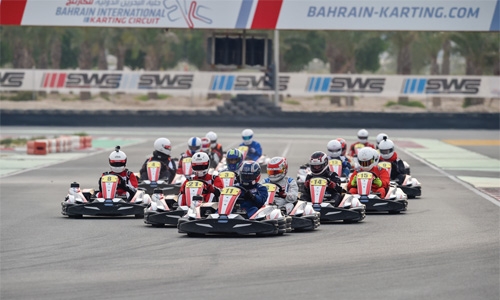 Baslar, Alsaie shine in karting 