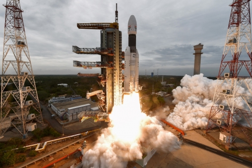 India shoots for the moon with latest rocket launch