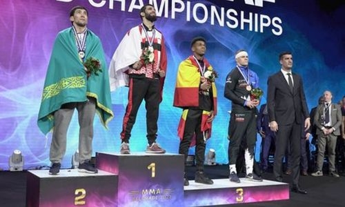 Bahrain national team crowned MMA world champions