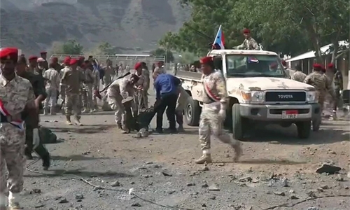 Iran blamed as Houthi attack kills dozens in Yemen’s Aden
