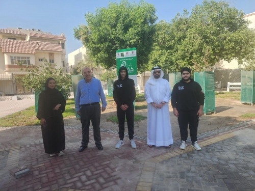 Young Hands Bring New Life to Al Rahma Park