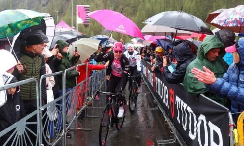 Pogacar continues Giro dominance on day of rider protests