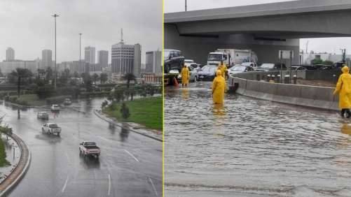 Heavy Rains Sweep Makkah Region: Authorities Issue Safety Warnings