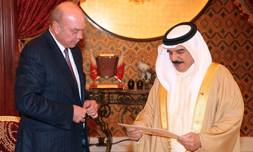 HM King receives Jordan Senate President