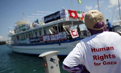 Israel deports activists on 'women's boat' for Gaza