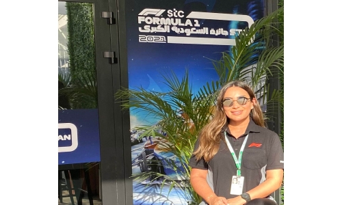 Bahrain’s Nadia Al Dhaen works directly for Formula One in Jeddah 