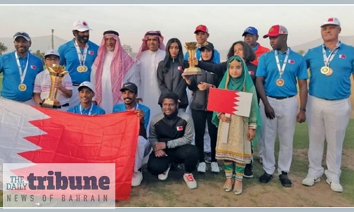 Bahrain bag double titles