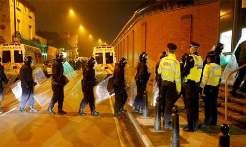 Riot quelled at British prison