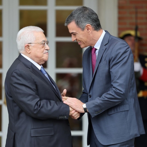 Spanish PM, Palestinian leader urge Mideast de-escalation