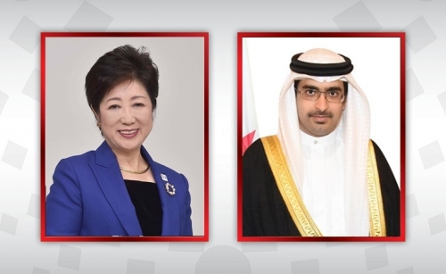 Tokyo Governor congratulated
