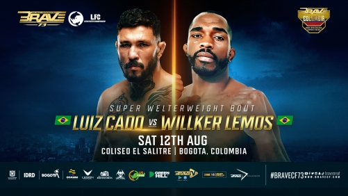 Newcomer Willker Lemos steps up to face Luiz Cado in Colombia